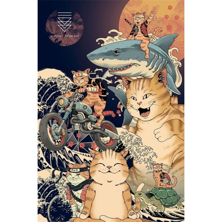 Vincent Trinidad Catana Montage Póster 05 (60x91,5 cm)