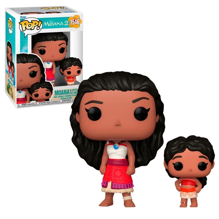 Funko Pop Moana & Little Sister Simea 1546 Moana 2 Disney