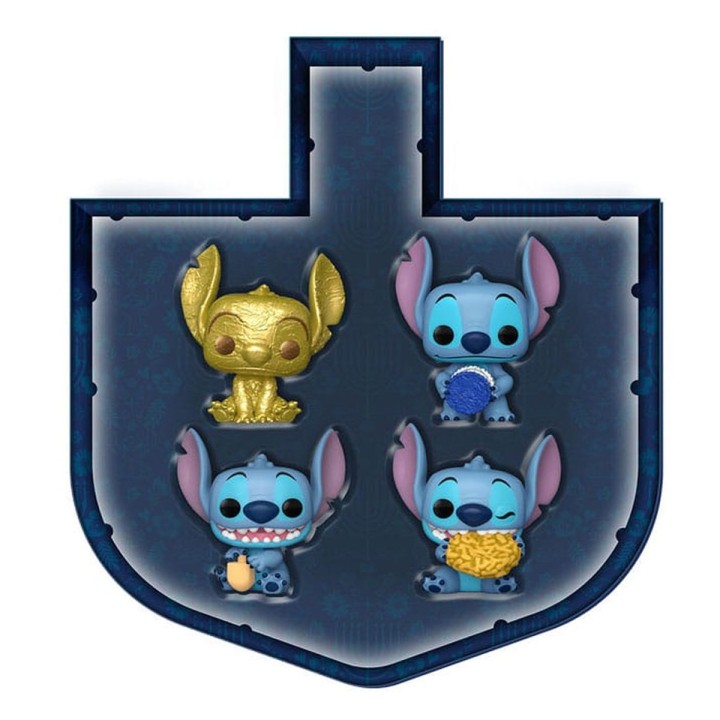 Pocket Pop 4 Pack Stitch Happy Hanukka Disney