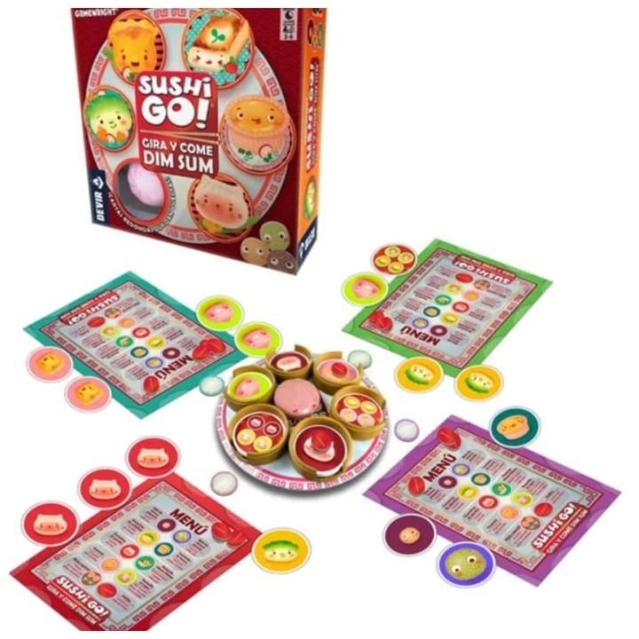 Sushi Go Gira y Come Dim Sum (Castellano)
