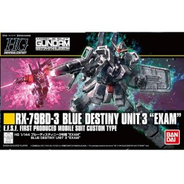 HGUC RX-79BD-3 Blue Destiny Unit 3 Exam 1/144
