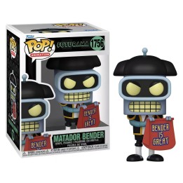 Funko Pop Matador Bender 1756 Futurama