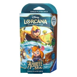 Emerald/Sapphire Single Player Deck Azurite Sea Disney Lorcana (English)