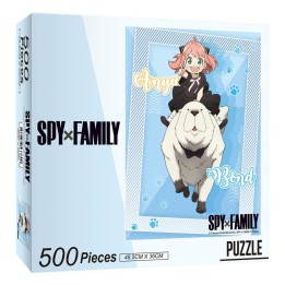 Puzzle Spy x Family Anya & Bond 500 Piezas