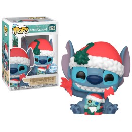 Funko Pop Stitch Unwrapping Gift 1522 Lilo & Stitch (Special Edition)