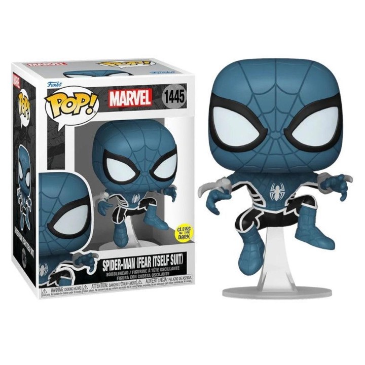 Funko Pop Spiderman Fear Itself Suit Marvel 1445 (GITD)