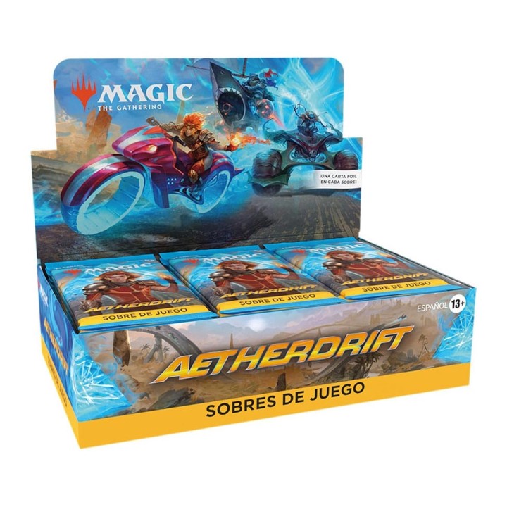 Caja de Sobres de Juego Aetherdrift Magic The Gathering (Castellano) - MTG AETH