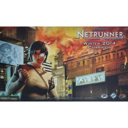 Playmat Android Netrunner The Card Game Winter 2014 Champion