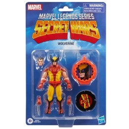 Marvel Legends Series: Secret Wars Wolverine Figura de Acción