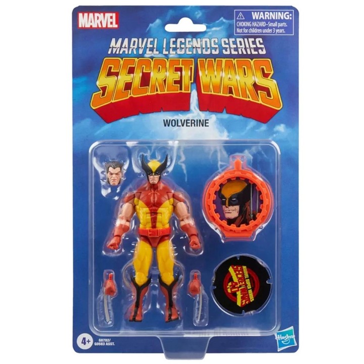 Marvel Legends Series: Secret Wars Wolverine Figura de Acción