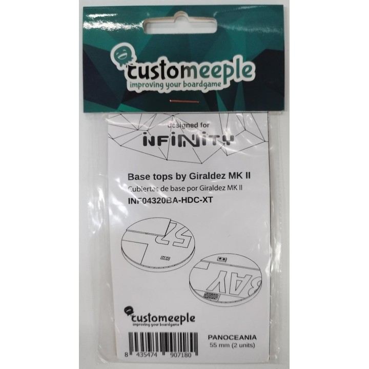 Base Tops by Giraldez MK II Panoceania 2 Unidades Customeeple