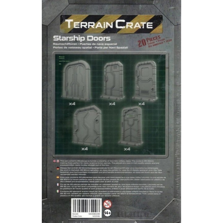 Starship Doors Terrain Crate