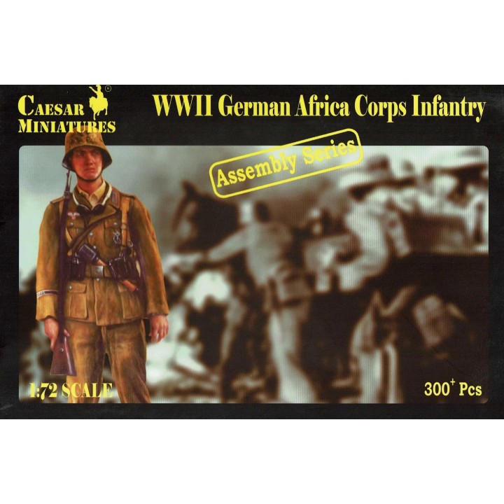 WWII German Africa Corps Infantry Caesar Miniatures