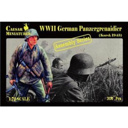 WWII German Panzergrenaidier (Kursk 1943) Caesar Miniatures