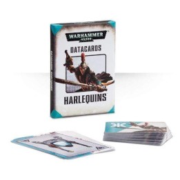 Warhammer 40.000: Datacards Harlequins (Castellano) 2015