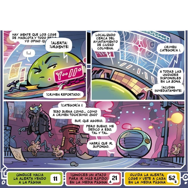 Poli Raro - Comic Juego