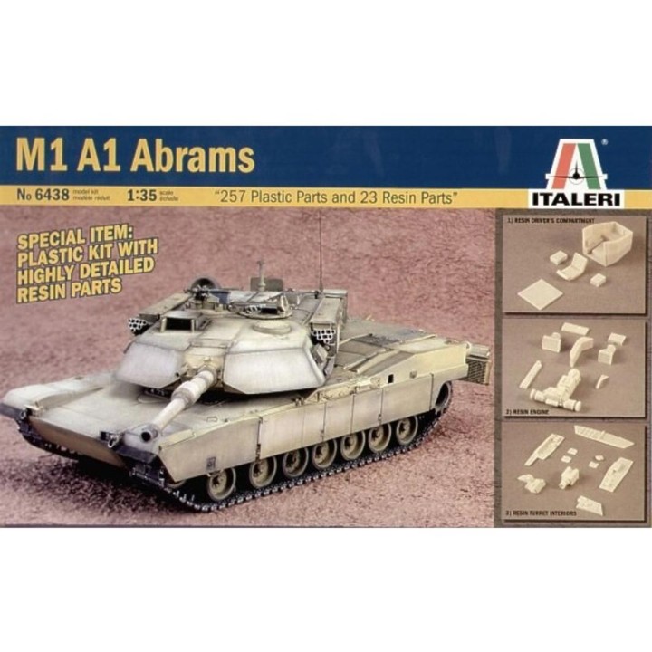 M1 A1 Abrams Military Vehicles Italeri