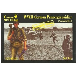 WWII German Panzergrenaidier (Normandy 1944) Caesar Miniature