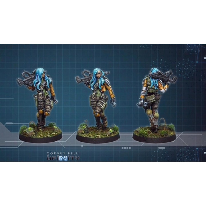 Druze Shock Teams Killer Hacking Device Mercenaries Corvus Belli Infinity
