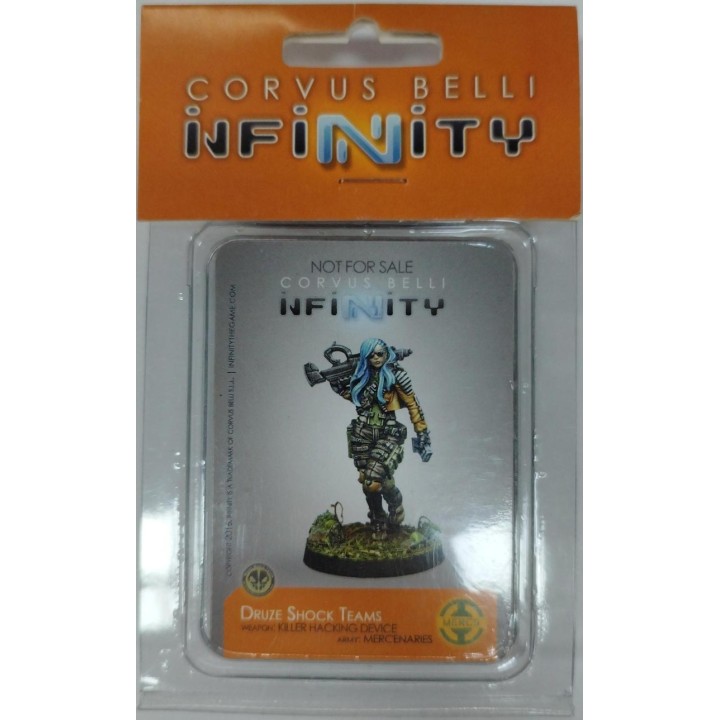 Druze Shock Teams Killer Hacking Device Mercenaries Corvus Belli Infinity