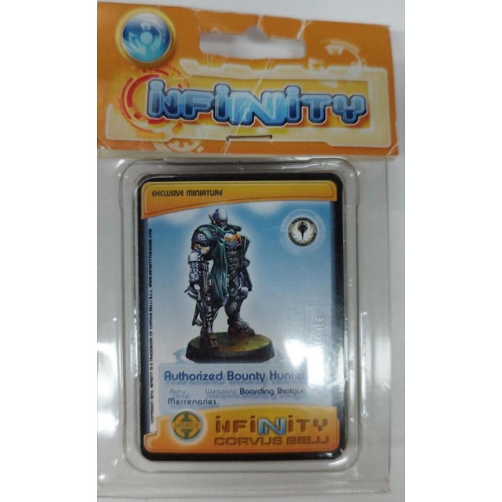 Authorized Bounty Hunter Boarding Shotgun Mercenaries Corvus Belli Infinity