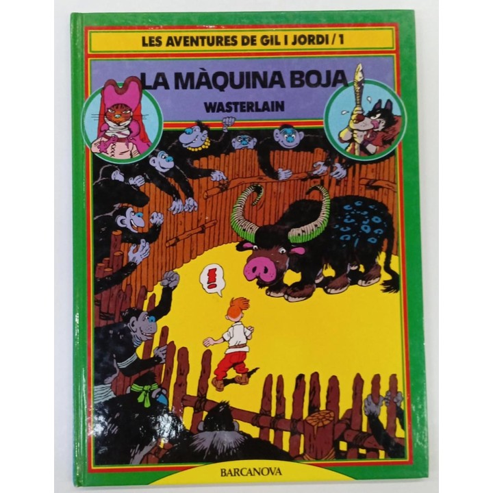 Les Aventures de Gil i Jordi 01 La Màquina Boja (Segunda mano)