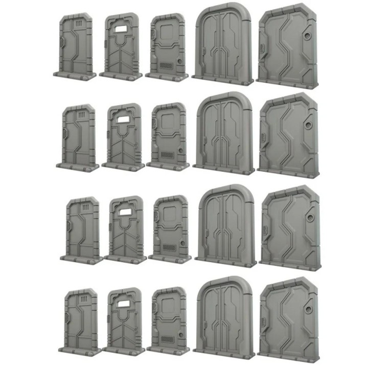 Starship Doors Terrain Crate