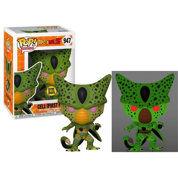 Funko Pop Cell First Form Dragonball Z 947 (Glows in the Dark) (Special Edition)