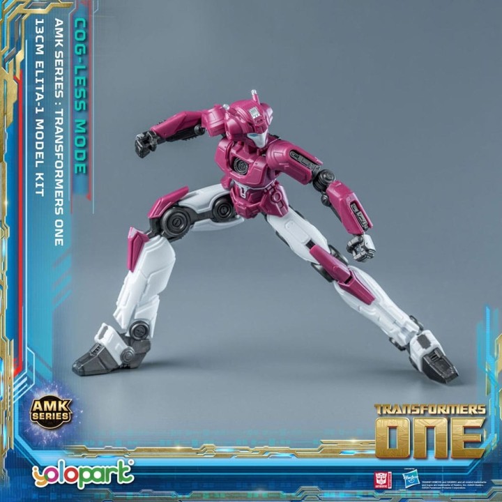 Elita-1 Cog-less Bot Mode Transformers One Model Kit