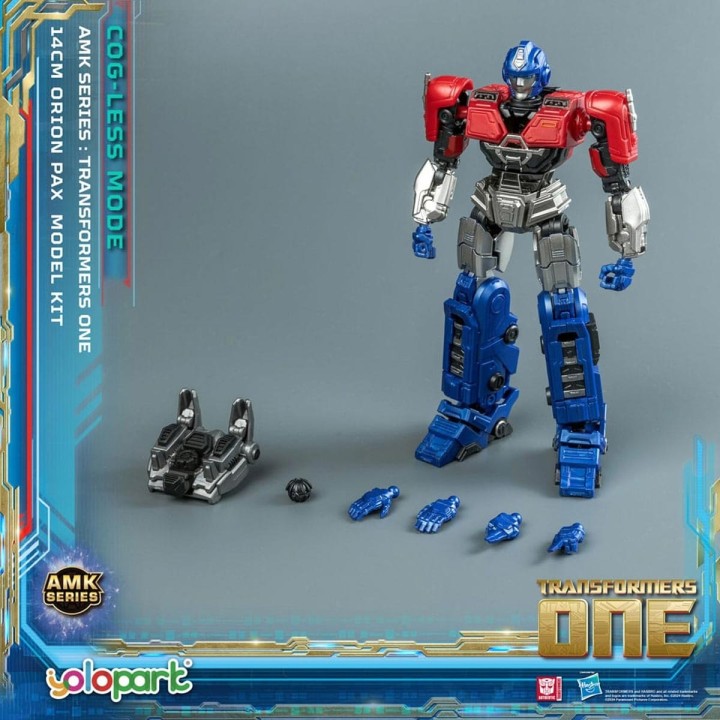 Orion Pax Cog-less Bot Mode Transformers One Model Kit