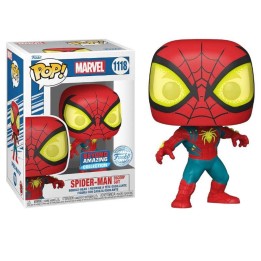 Funko Pop Spiderman Oscorp Suit 1118 Spiderman (Beyond Amazing Collection) (Special Edition)