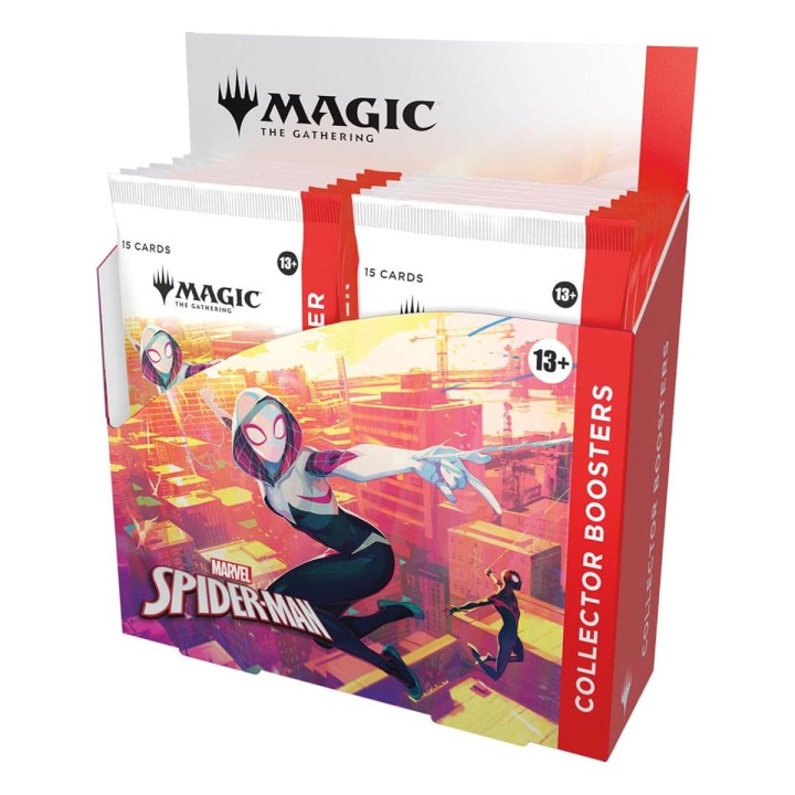 Collector Booster Box Marvel's Spider Man Magic The Gathering (English) - MTG SPIDER