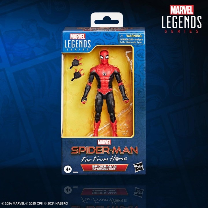 Spider Man (Upgraded Suit) Spider Man Far From Home Marvel Legends Series