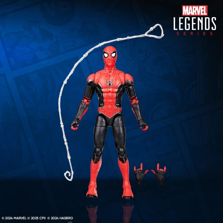 Spider Man (Upgraded Suit) Spider Man Far From Home Marvel Legends Series