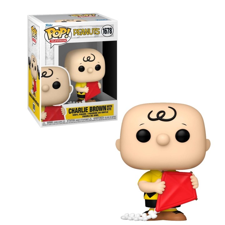 Funko Pop Charlie Brown With Kite 1678 Peanuts