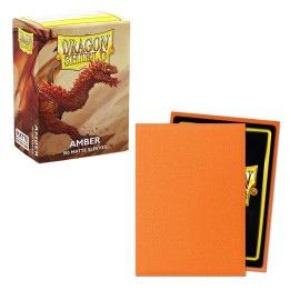 Amber Standard Matte Sleeves Dragon Shield (Fundas)