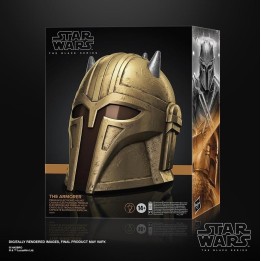 The Armorer Premium Electronic Helmet Star Wars The Black Series