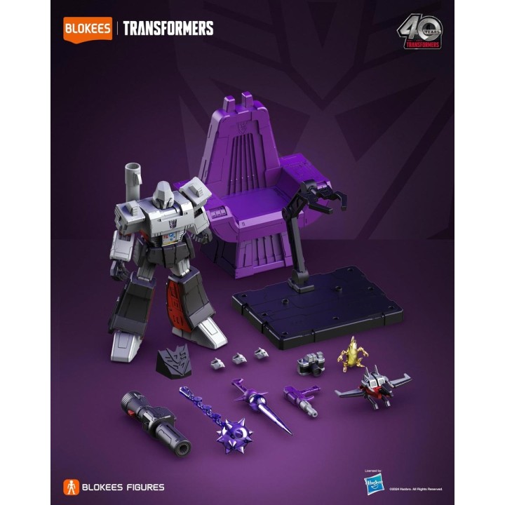 Transformers G1 Megatron Action Edition Blokees