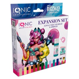 Expansion Set Acrylic Paint for Brush & Airbrush Ionic Smart Colors