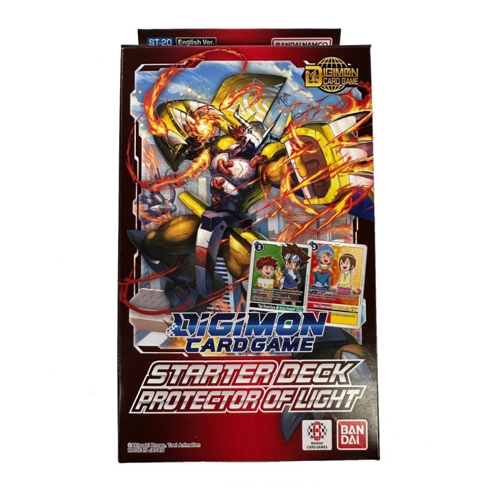 Protector of Light Starter Deck ST-20 Digimon TCG (English)