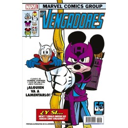 El Asombroso Spiderman Portada Alternativa Disney What if? Los Vengadores 37