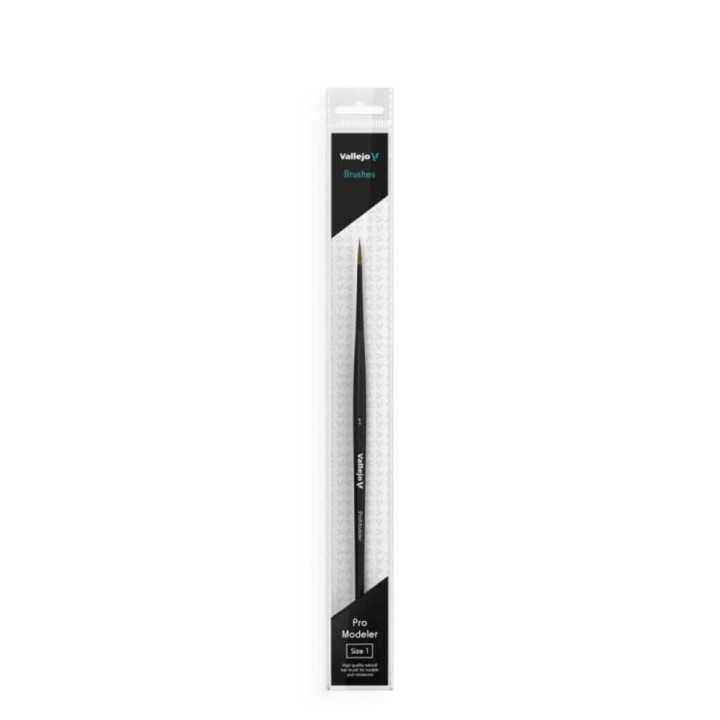 Pincel Pelo Natural Size 1 Pro Modeler Vallejo