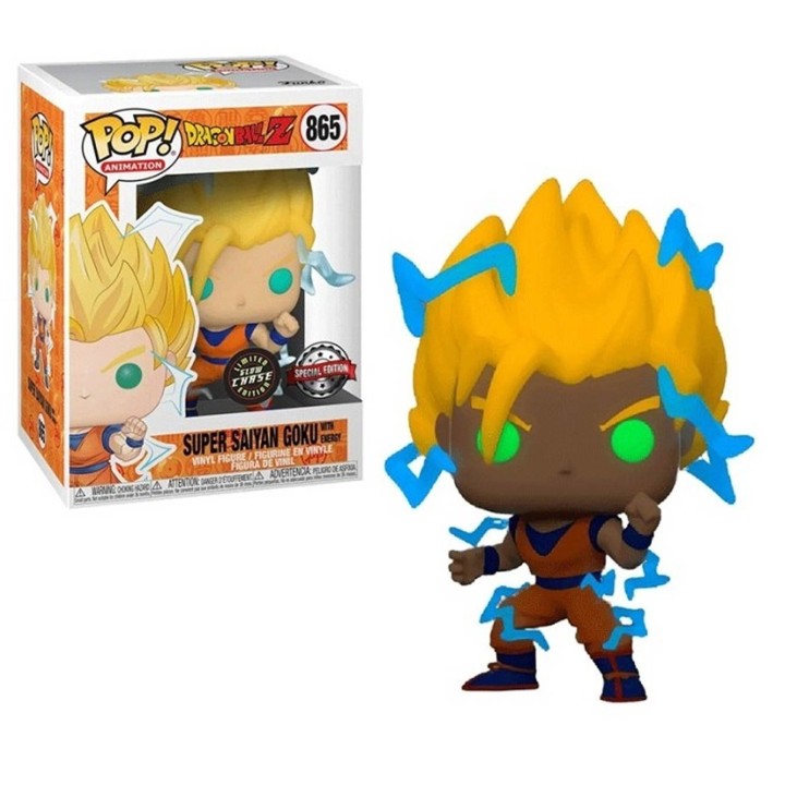 Funko pop Super Saiyan Goku 865 Dragon Ball Z (Special Edition) (Chase) (GITD)