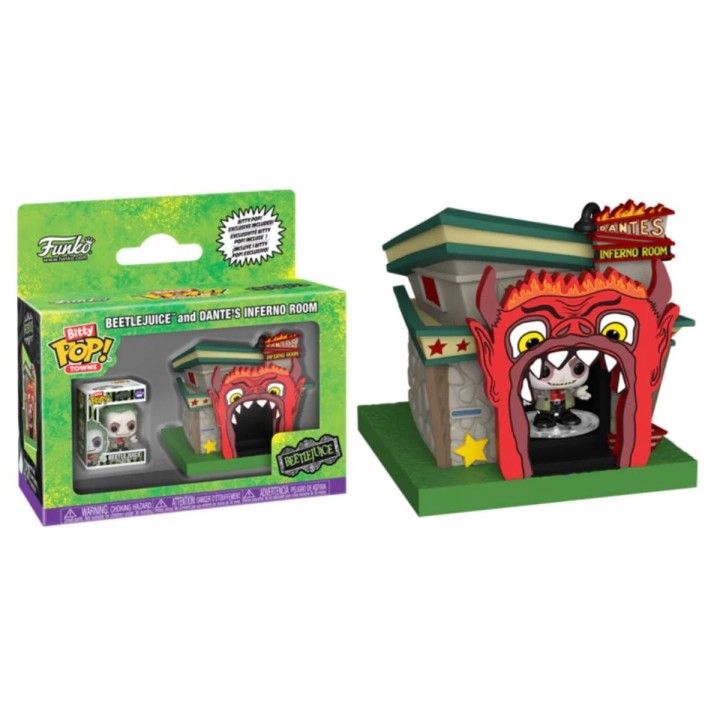 Bitty Pop Towns Beetlejuice And Dante's Inferno Room