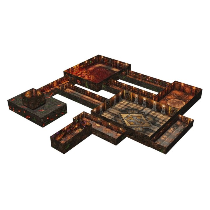 Mines of Khazad Modular Roleplaying Terrain Set Tenfold Dungeon