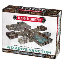 Wizard's Sanctum Modular Roleplaying Terrain Set Tenfold Dungeon
