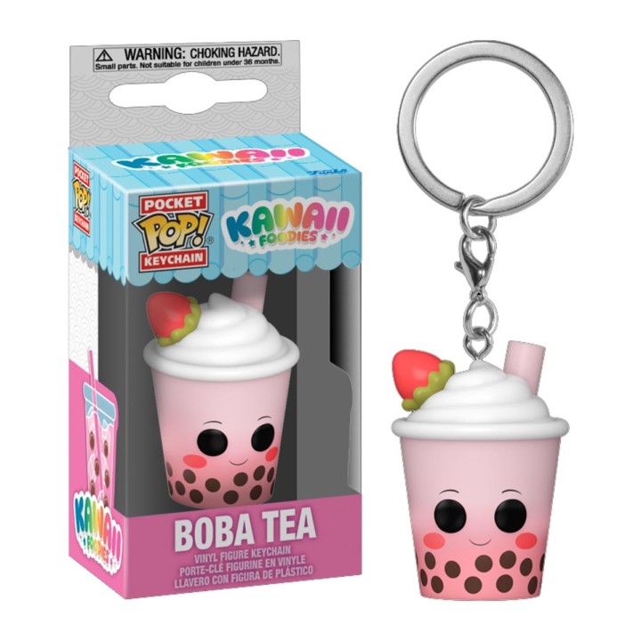 Pocket Pop Boba Tea Kawaii Foodies KeyChain