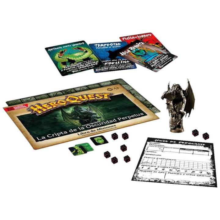 La Cripta de la Oscuridad Perpetua Pack de Misión Joe Manganiello HeroQuest