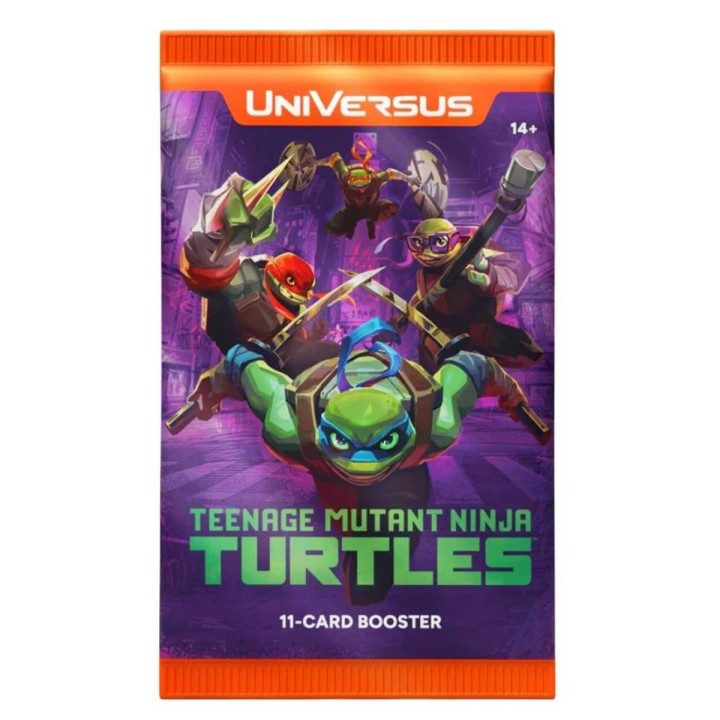 Sobre de Teenage Muntant Ninja Turtles TMNT Universus CCG