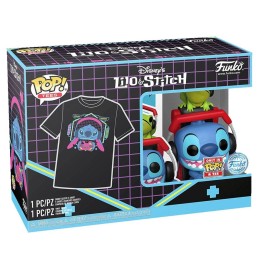 Funko Pop Tee Box Stitch with Frog Lilo & Stitch L Size